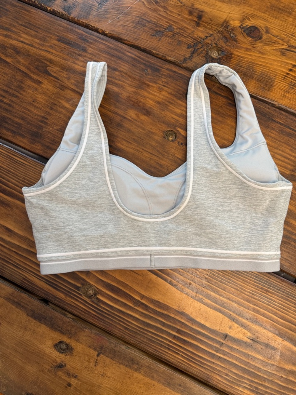 ALO Alosoft Better Together Bra
Light Heather Gray   Size 36C. Like new. - Picture 3 of 6